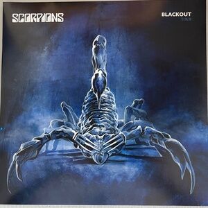 SCORPIONS 2 LP Vinyl Live Soundboard April 1982 NEW Blackout Tour UFO